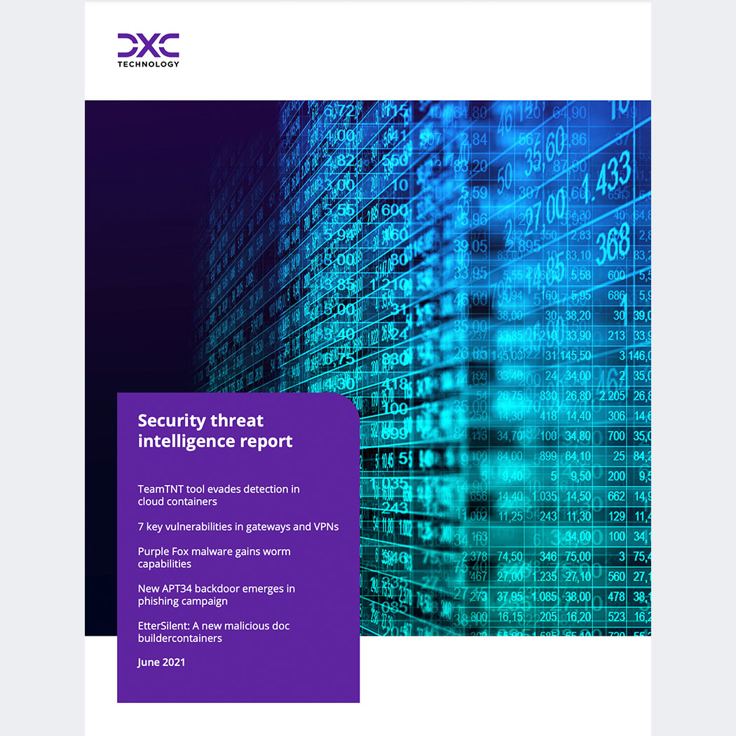 DXC Security Threat Intelligence Report